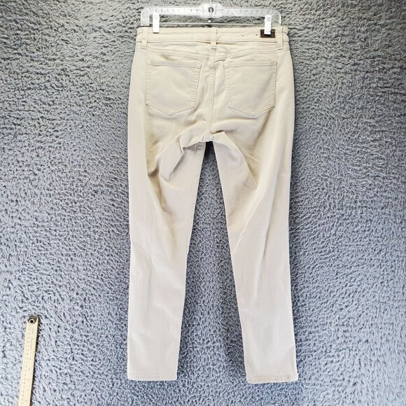 Lauren Ralph Lauren Jeans Womens Size 4 Tan Premier Skinny Ankle Stretch Denim - Picture 12 of 14